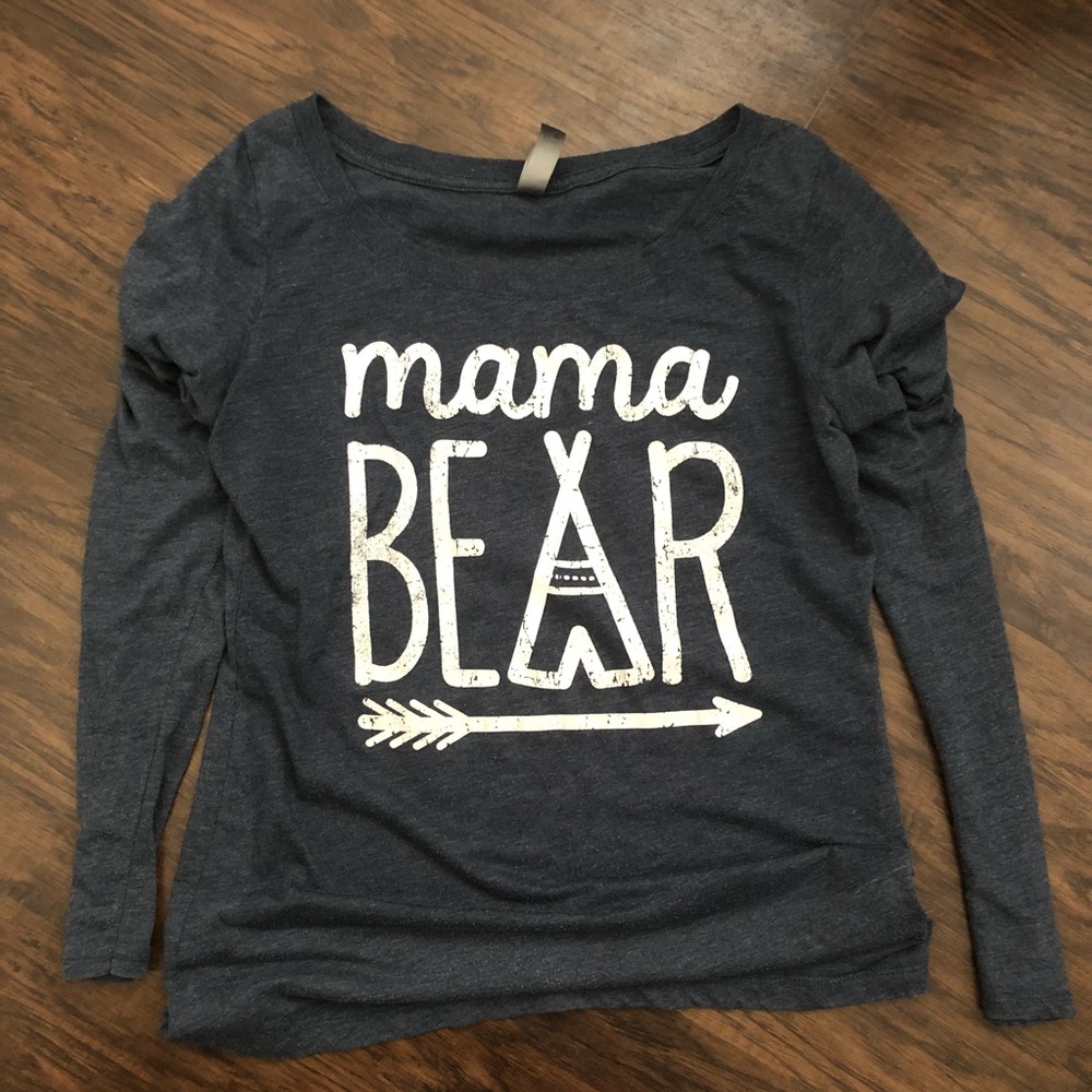 Mama bear long sleeve shirt